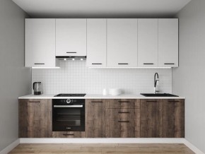 Кухонный гарнитур Старое Дерево 3000 h950 (Стол. 26мм) в Южноуральске - yuzhnouralsk.ok-mebel.com | фото