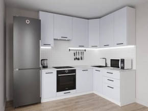Кухонный гарнитур угловой Смоки 2200*1600 h950 (Стол. 26мм) в Южноуральске - yuzhnouralsk.ok-mebel.com | фото
