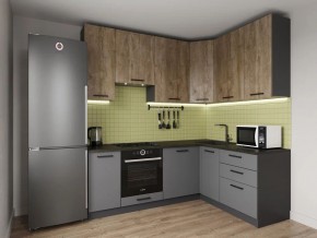 Кухонный гарнитур Умбра 2200*1600 h950 (Стол. 38мм) в Южноуральске - yuzhnouralsk.ok-mebel.com | фото
