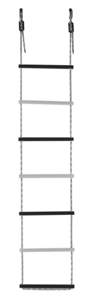 Лестница веревочная 7 перекладин цв.черный, белый D=25  в Южноуральске - yuzhnouralsk.ok-mebel.com | фото
