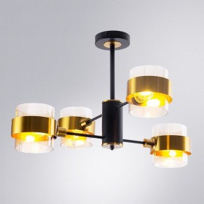 Люстра на штанге Arte Lamp Carlo A8205SP-4BK в Южноуральске - yuzhnouralsk.ok-mebel.com | фото 2