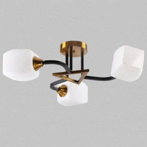 Люстра на штанге Imex MD.52009 MD.52009-3-S-BK+GAB в Южноуральске - yuzhnouralsk.ok-mebel.com | фото