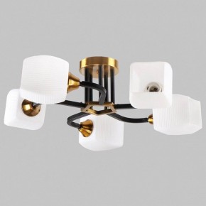 Люстра на штанге Imex MD.52009 MD.52009-5-S-BK+GAB в Южноуральске - yuzhnouralsk.ok-mebel.com | фото