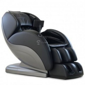 Массажное кресло PS6500 черно-серебряное в Южноуральске - yuzhnouralsk.ok-mebel.com | фото