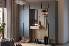 МЕБЕЛЬСОН К11 Прихожая (графит) в Южноуральске - yuzhnouralsk.ok-mebel.com | фото