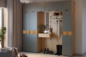 МЕБЕЛЬСОН К12 Прихожая (графит) в Южноуральске - yuzhnouralsk.ok-mebel.com | фото