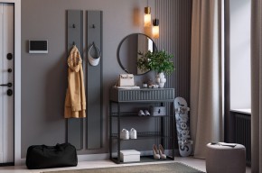 МЕБЕЛЬСОН К19 Прихожая (графит) в Южноуральске - yuzhnouralsk.ok-mebel.com | фото