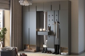 МЕБЕЛЬСОН К32 Прихожая (графит) в Южноуральске - yuzhnouralsk.ok-mebel.com | фото