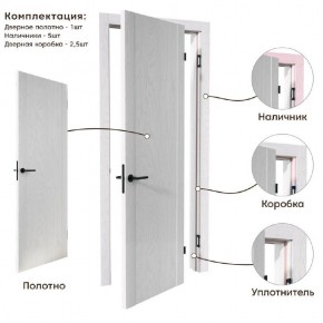 Межкомнатная дверь Bolivar Каньон браун (комплект) в Южноуральске - yuzhnouralsk.ok-mebel.com | фото 4