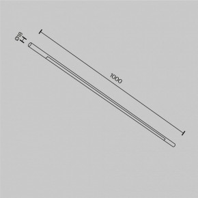 Модульный светильник Maytoni Basis C100CL-L1000-24W3-6K-B в Южноуральске - yuzhnouralsk.ok-mebel.com | фото 6