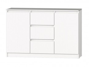 МС "Хилтон" Комод №4 1200 (белый текстурный) в Южноуральске - yuzhnouralsk.ok-mebel.com | фото 2