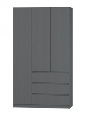 МС "Хилтон" Шкаф №2 1200 (Графит) в Южноуральске - yuzhnouralsk.ok-mebel.com | фото 2