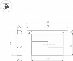 Накладной светильник Arlight MAG-ORIENT 049994 в Южноуральске - yuzhnouralsk.ok-mebel.com | фото 2