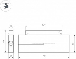 Накладной светильник Arlight MAG-ORIENT 049995 в Южноуральске - yuzhnouralsk.ok-mebel.com | фото 3