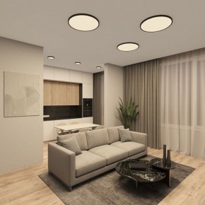 Накладной светильник Denkirs THIN DK6522-BK в Южноуральске - yuzhnouralsk.ok-mebel.com | фото 4