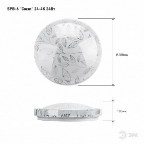 Накладной светильник Эра Классик SPB-6-24-4K (C) в Южноуральске - yuzhnouralsk.ok-mebel.com | фото 6
