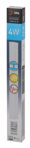 Накладной светильник Эра  LLED-01-04W-4000-E в Южноуральске - yuzhnouralsk.ok-mebel.com | фото 6