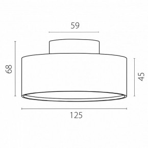 Накладной светильник Lightstar Acuto 215947 в Южноуральске - yuzhnouralsk.ok-mebel.com | фото 3