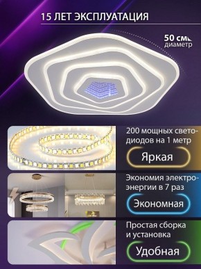 Накладной светильник Natali Kovaltseva PALACE LED LAMPS 81111/4C в Южноуральске - yuzhnouralsk.ok-mebel.com | фото 4