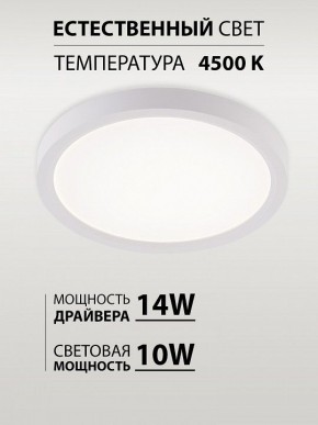 Накладной светильник Natali Kovaltseva PLAIN LED LAMPS 81113/1C в Южноуральске - yuzhnouralsk.ok-mebel.com | фото 4