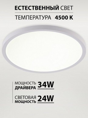 Накладной светильник Natali Kovaltseva PLAIN LED LAMPS 81113/3C в Южноуральске - yuzhnouralsk.ok-mebel.com | фото 3