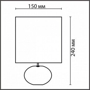 Настольная лампа декоративная Lumion Ramora 8135/1Т в Южноуральске - yuzhnouralsk.ok-mebel.com | фото 3