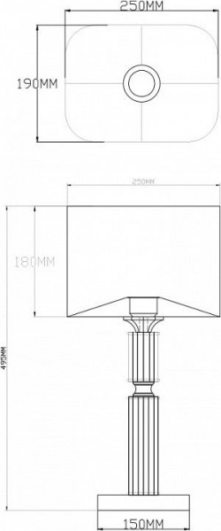 Настольная лампа декоративная Moderli Katar V2621-1T в Южноуральске - yuzhnouralsk.ok-mebel.com | фото