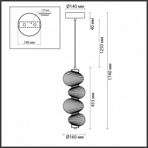 Настольная лампа декоративная Odeon Light Bruco 5096/17L в Южноуральске - yuzhnouralsk.ok-mebel.com | фото 5