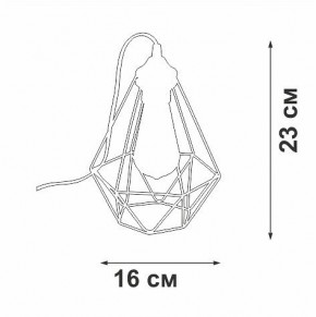 Настольная лампа декоративная Vitaluce V2803 V2803-1/1L в Южноуральске - yuzhnouralsk.ok-mebel.com | фото 3