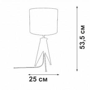Настольная лампа декоративная Vitaluce V28340 V28340-1/1L в Южноуральске - yuzhnouralsk.ok-mebel.com | фото 2