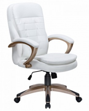 Офисное кресло для руководителей DOBRIN DONALD LMR-106B белый в Южноуральске - yuzhnouralsk.ok-mebel.com | фото 2