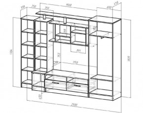 ОСКАР Гостиная (ЯШТ/ЯШС) в Южноуральске - yuzhnouralsk.ok-mebel.com | фото 2