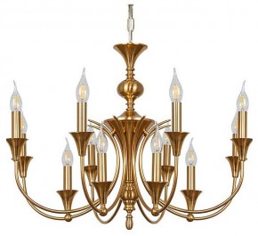 Подвесная люстра Arte Lamp Collinetta A4094LM-12PB в Южноуральске - yuzhnouralsk.ok-mebel.com | фото
