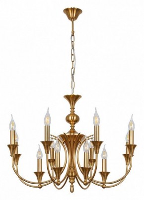 Подвесная люстра Arte Lamp Collinetta A4094LM-12PB в Южноуральске - yuzhnouralsk.ok-mebel.com | фото 2