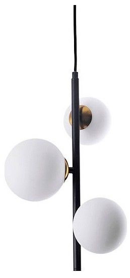 Подвесная люстра Arte Lamp Gemini A2243SP-3BK в Южноуральске - yuzhnouralsk.ok-mebel.com | фото