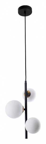 Подвесная люстра Arte Lamp Gemini A2243SP-3BK в Южноуральске - yuzhnouralsk.ok-mebel.com | фото 2