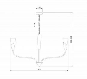 Подвесная люстра Eurosvet Rhyton 60167/8 никель в Южноуральске - yuzhnouralsk.ok-mebel.com | фото 6