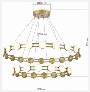 Подвесная люстра ST-Luce MONRO SL6610.203.36 в Южноуральске - yuzhnouralsk.ok-mebel.com | фото 4