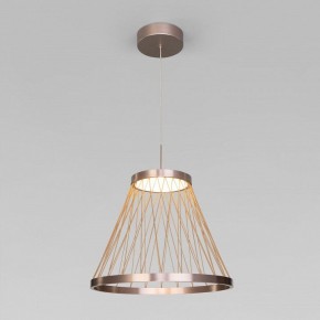Подвесной светильник Eurosvet Cesta 40016/1 LED коричневый в Южноуральске - yuzhnouralsk.ok-mebel.com | фото 2