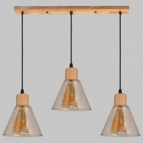 Подвесной светильник Imex MD.5870 MD.5870-3-P-WOOD+BK в Южноуральске - yuzhnouralsk.ok-mebel.com | фото