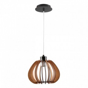 Подвесной светильник Imex MD.9012 MD.9012-1-P-BK+WOOD в Южноуральске - yuzhnouralsk.ok-mebel.com | фото 2