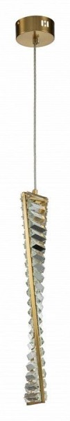 Подвесной светильник Indigo Frizzante 12015/1P Brass в Южноуральске - yuzhnouralsk.ok-mebel.com | фото 2