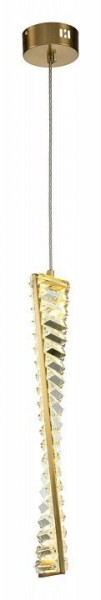 Подвесной светильник Indigo Frizzante 12015/1P Brass в Южноуральске - yuzhnouralsk.ok-mebel.com | фото 3