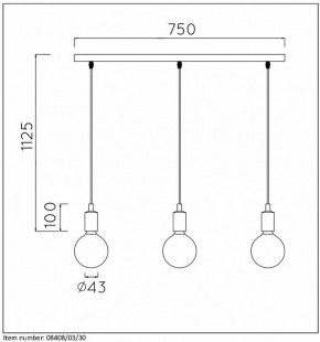 Подвесной светильник Lucide Fix Multiple 08408/03/30 в Южноуральске - yuzhnouralsk.ok-mebel.com | фото 4