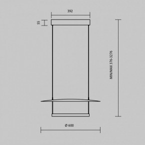 Подвесной светильник Maytoni Ambience MOD280PL-L30B3K1 в Южноуральске - yuzhnouralsk.ok-mebel.com | фото 4