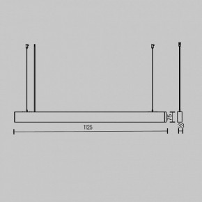 Подвесной светильник Maytoni BASIS P051PL-36W2.7-6K-B в Южноуральске - yuzhnouralsk.ok-mebel.com | фото 7