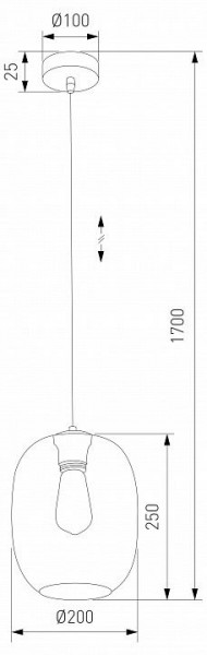 Подвесной светильник TK Lighting Elio 5971 Elio в Южноуральске - yuzhnouralsk.ok-mebel.com | фото 4