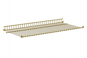 Полка сотовая L695 (золото) в Южноуральске - yuzhnouralsk.ok-mebel.com | фото