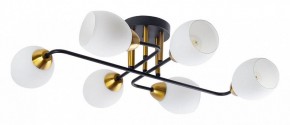 Потолочная люстра Arte Lamp Andrea A8141PL-6BK в Южноуральске - yuzhnouralsk.ok-mebel.com | фото