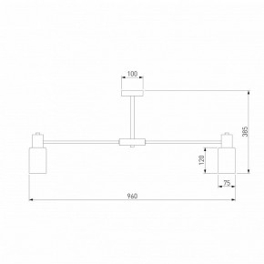 Потолочная люстра Eurosvet Vegga 70160/12 хром Smart в Южноуральске - yuzhnouralsk.ok-mebel.com | фото 4